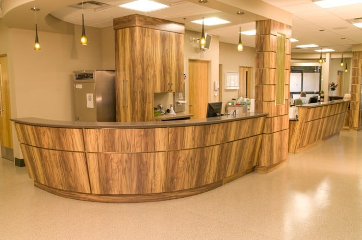 Featured image showing Battle Mountain General Hospital, designed by Marie Wikoff, of Wikoff Design Studio WDS, while employed at HMC Architects